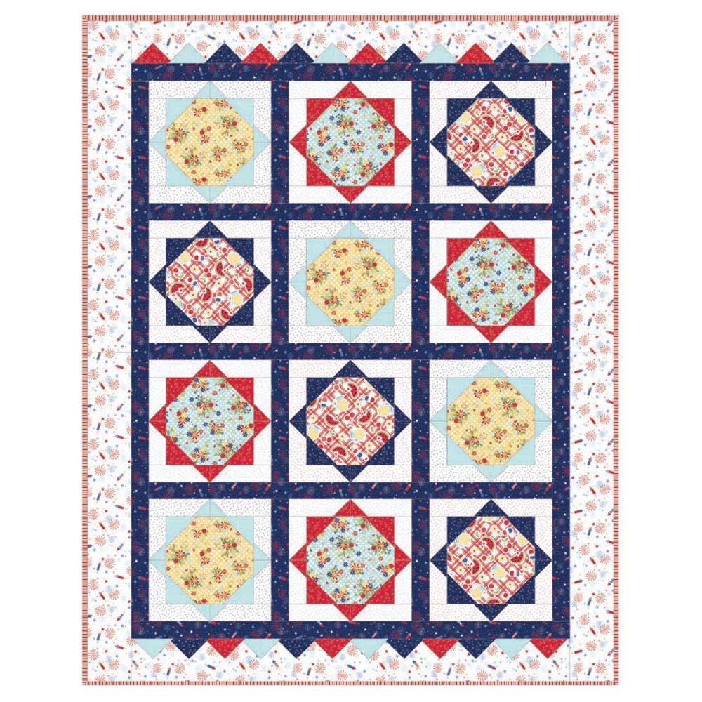 Maywood - Beach Blanket Quilt pattern - FREE download