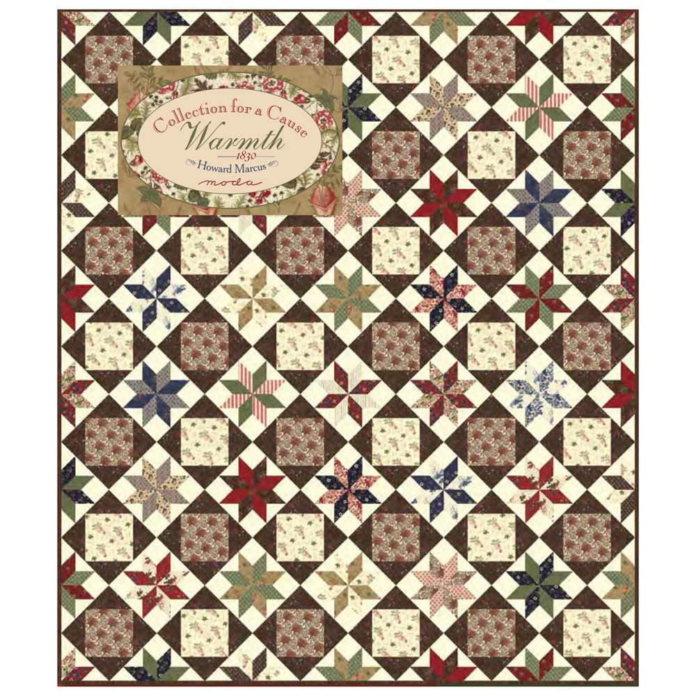 Moda Fabrics - Warmth Quilt pattern - FREE download