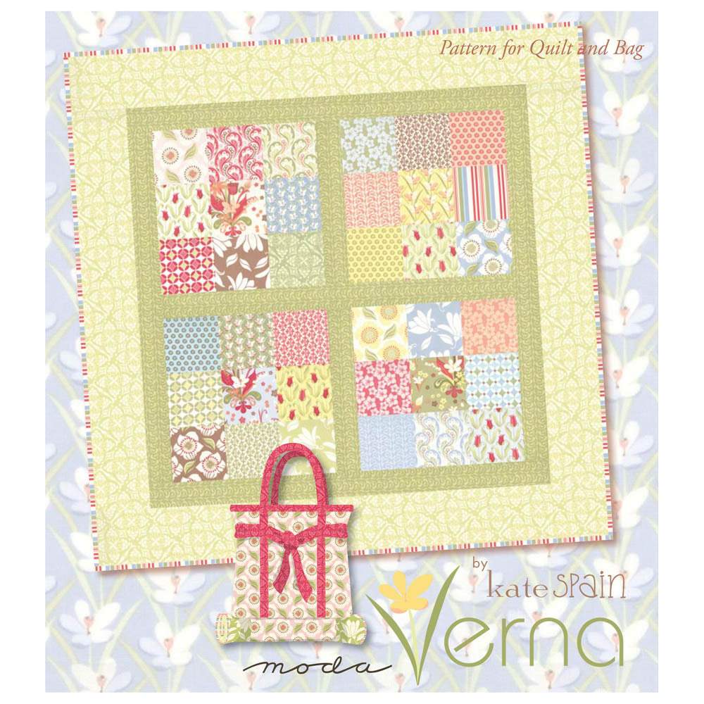 Moda Fabrics - Verna Quilt & Bag pattern - FREE download