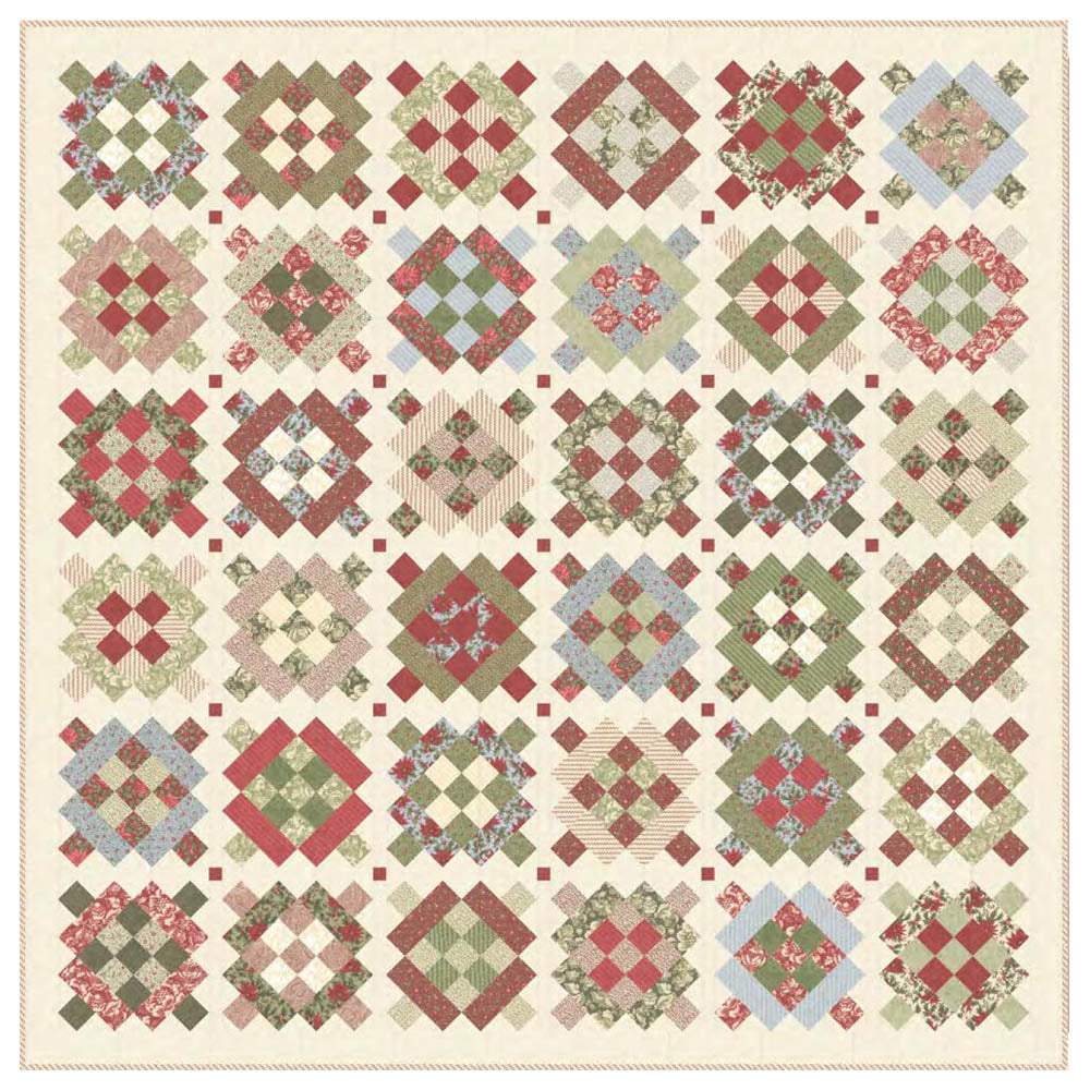 Moda Fabrics - Marches-De-Noel Quilt pattern - FREE download