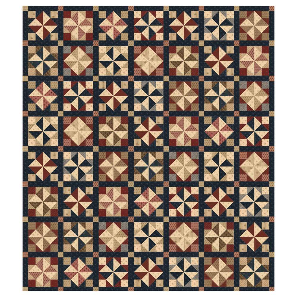 Moda Fabrics - Hopewell Quilt pattern - FREE download