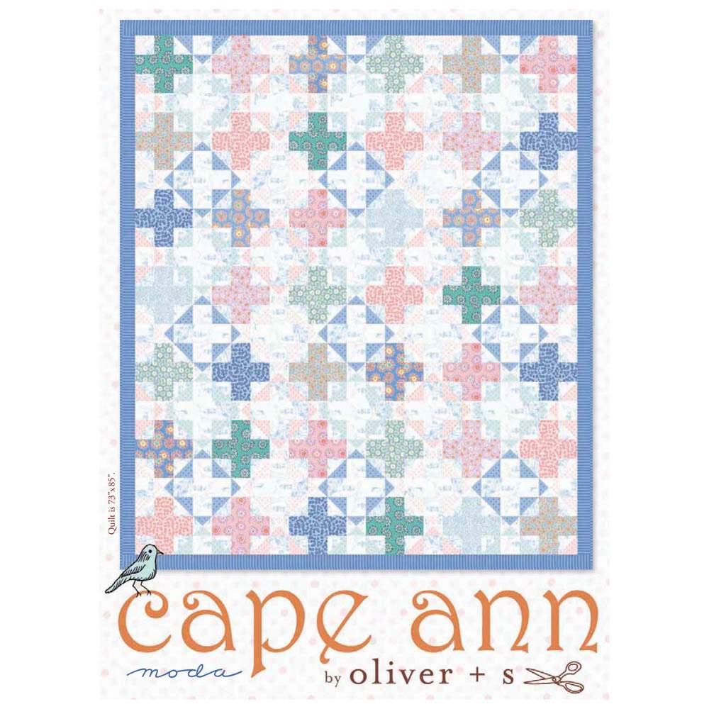 Moda Fabrics - Cape Ann Quilt pattern - FREE download