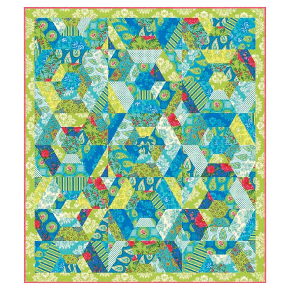 Moda Fabrics - Summer House Quilt Pattern - FREE download