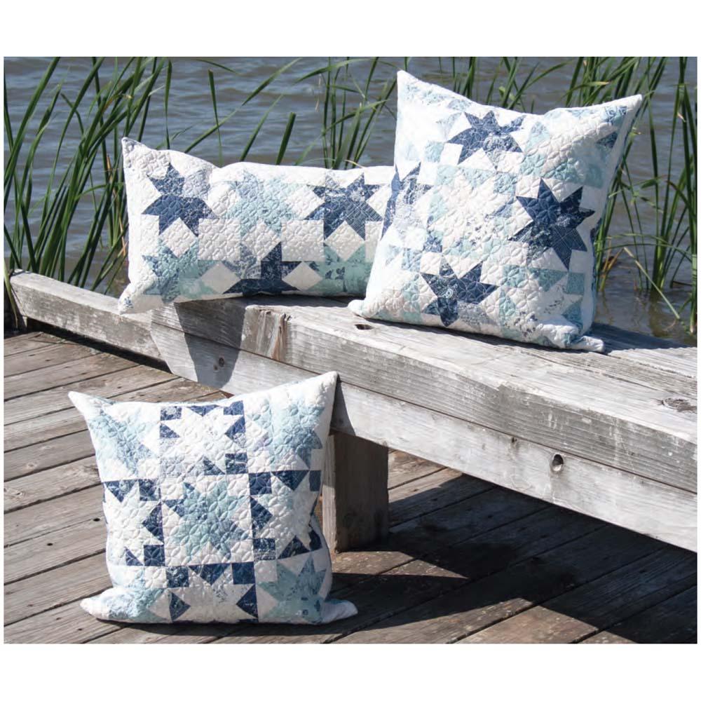 Moda Fabrics - Sister Bay Meridian Sstars Pillows Pattern - FREE download