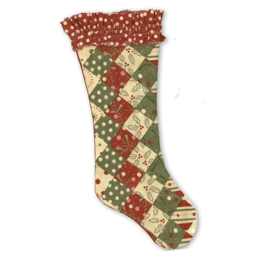 Moda Fabrics - Secret Santa Stocking Pattern. - FREE download