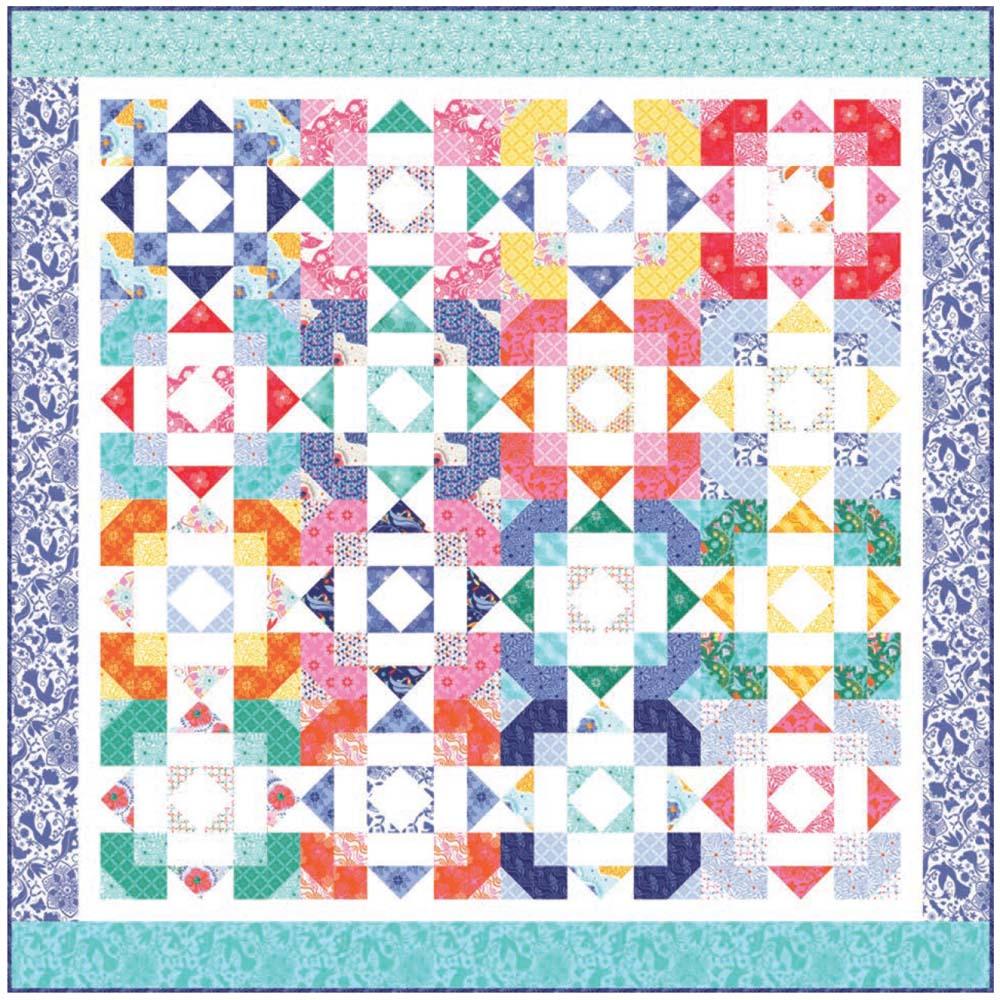 Moda Fabrics - Daydream Quilt Pattern - FREE download