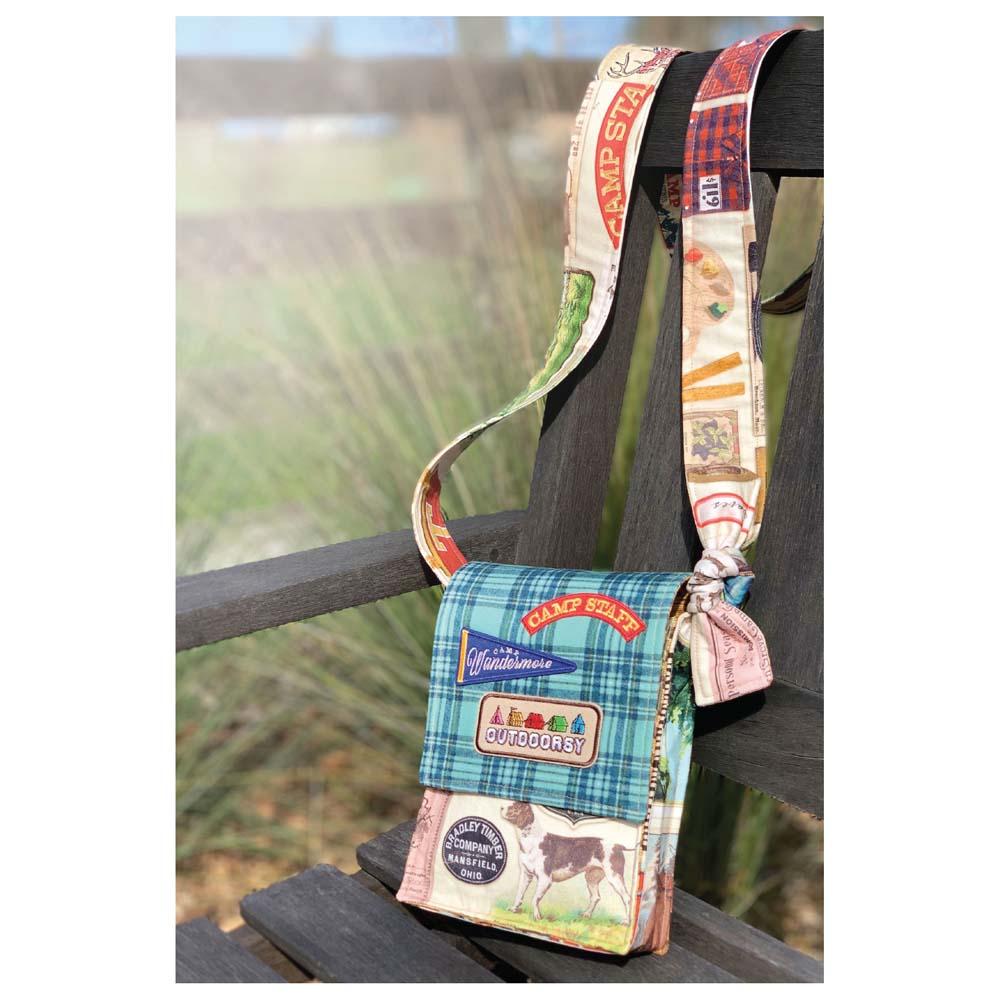 Moda Fabrics - Crossbody Walking Bag Pattern - FREE download