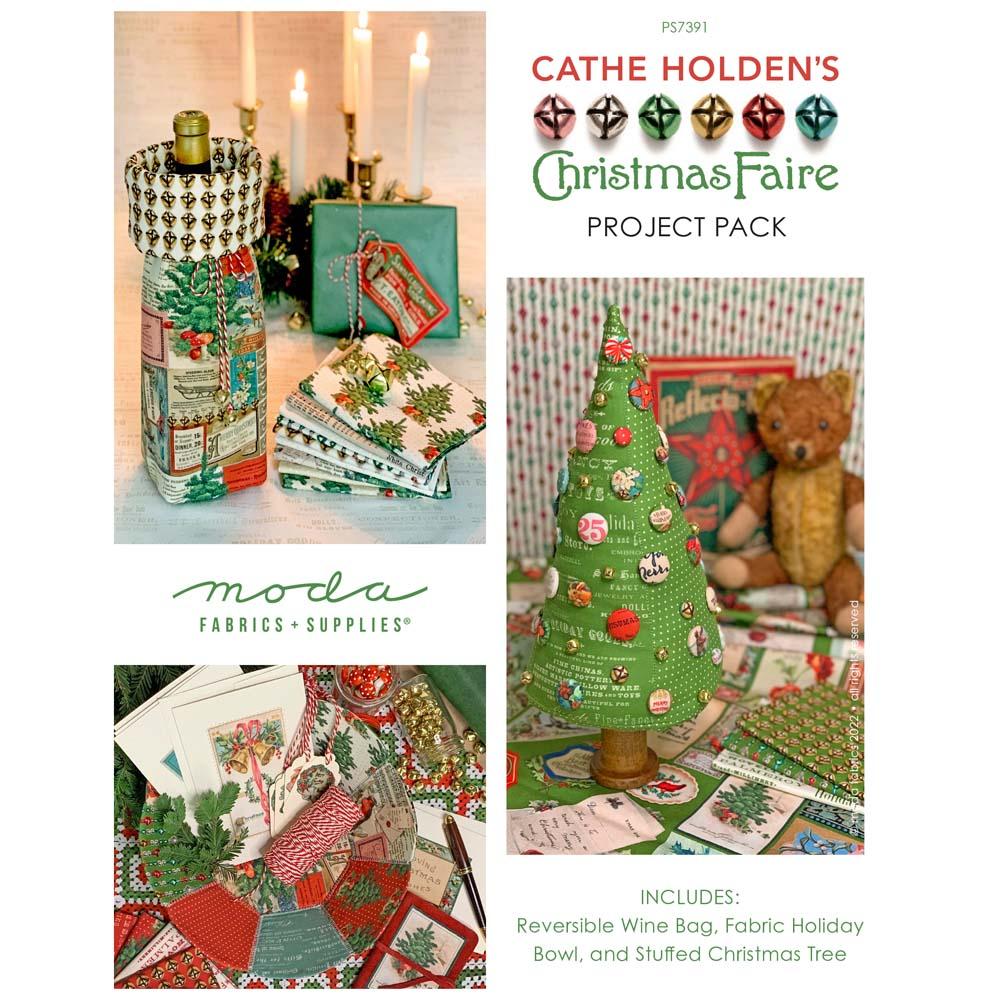 Moda Fabrics - Christmas Faire Project Pattern - FREE download