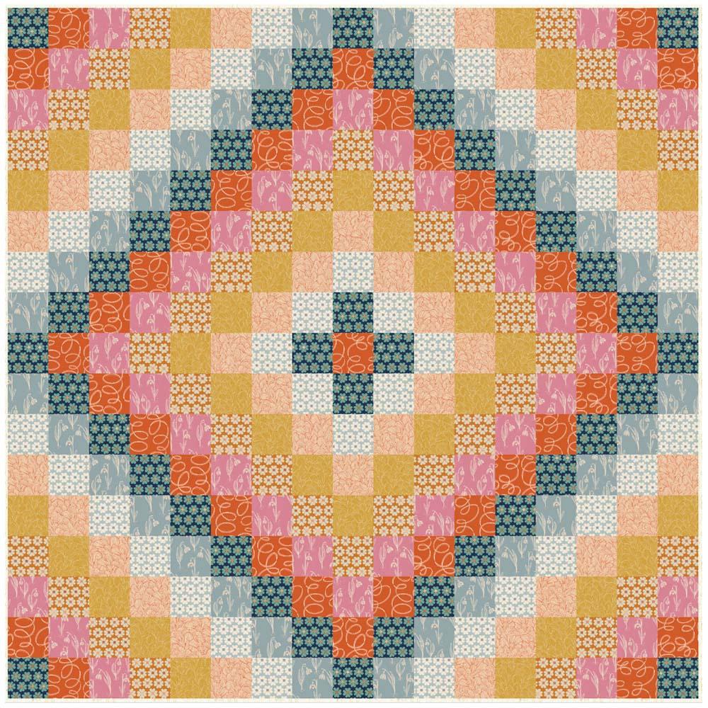 Moda Fabrics - Bullseye Quilt Pattern - FREE download