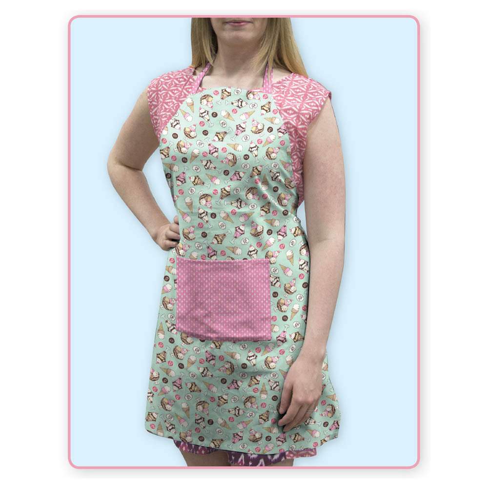 Northcott Fabrics - Mels Diner Apron pattern - FREE download