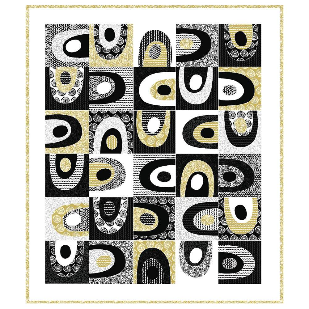 P&B Textiles - U Turn Quilt pattern - FREE download