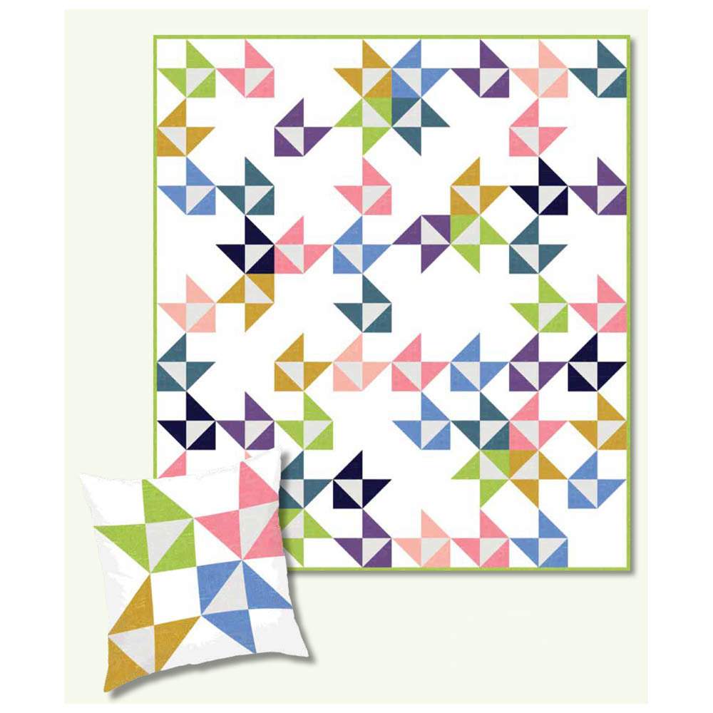 P&B Textiles - Starfall Quilt & Pillow pattern - FREE download