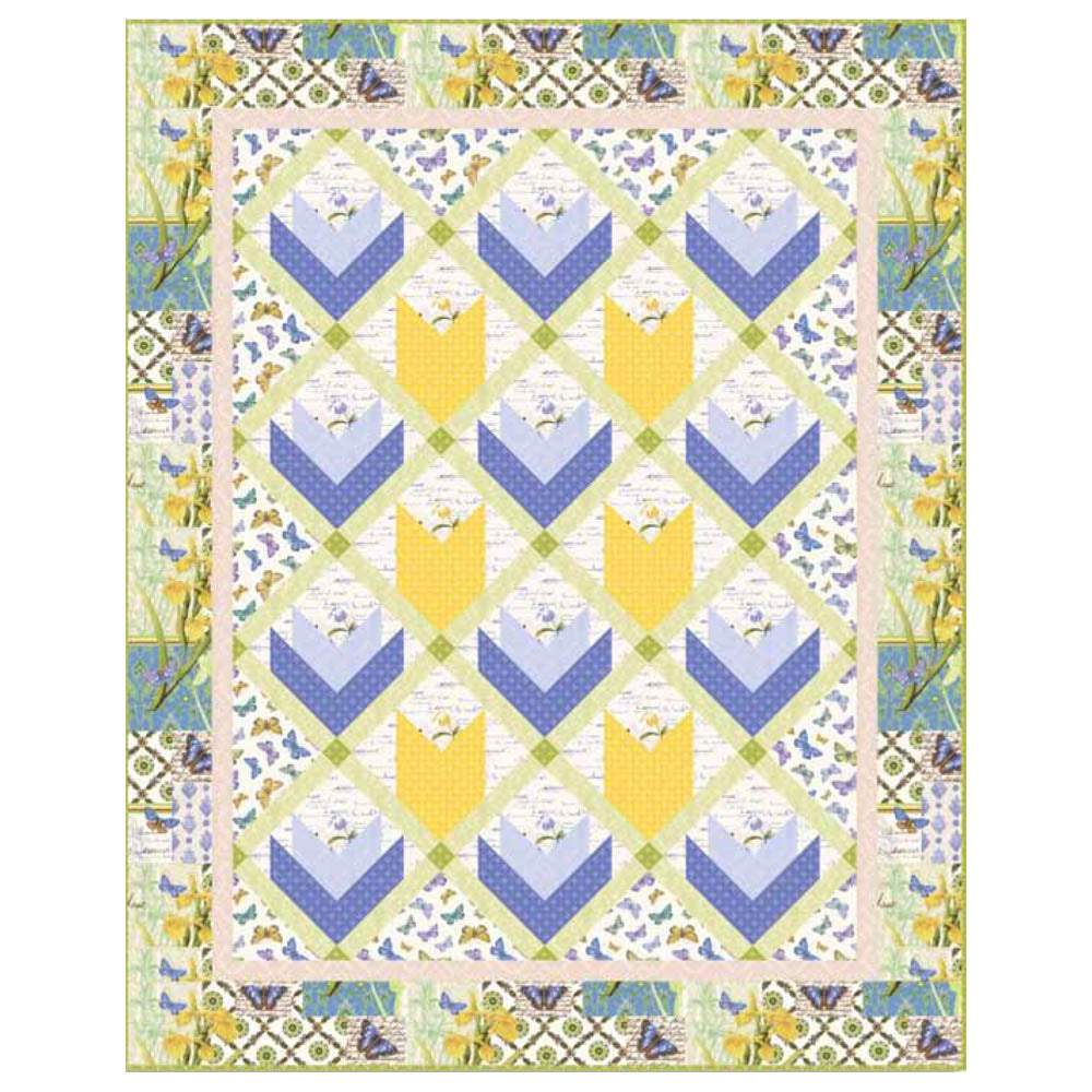 P&B Textiles - Serenity Quilt pattern - FREE download
