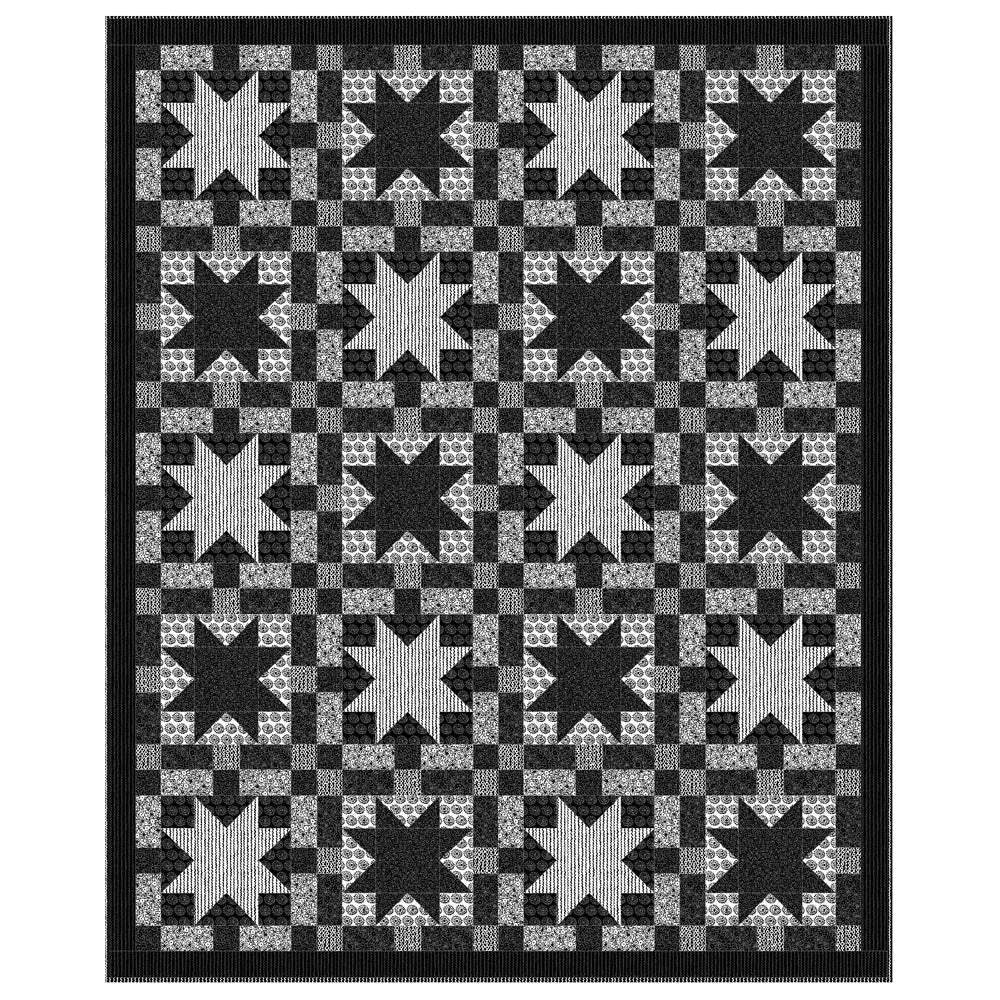 P&B Textiles - King Me Quilt pattern - FREE download
