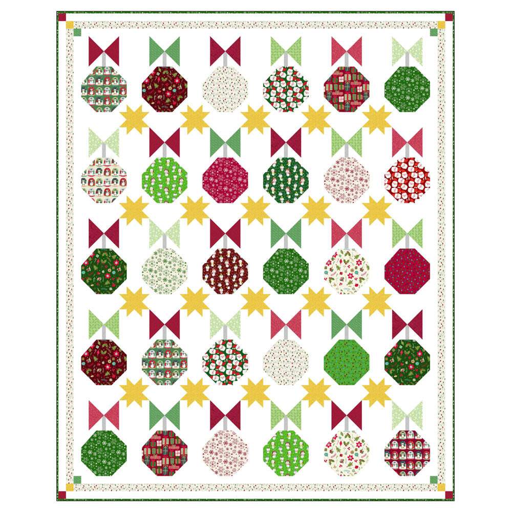 P&B Textiles - Christmas Miniatures Quilt pattern - FREE download