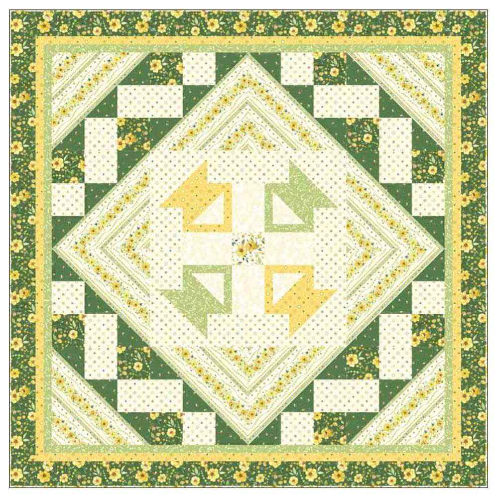 P&B Textiles - Botanical Nectar Table Topper pattern - FREE download