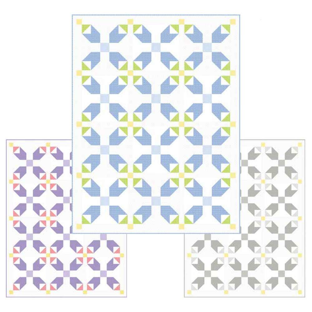 P&B Textiles - Basically Hugs Flannel Quilt pattern - FREE download