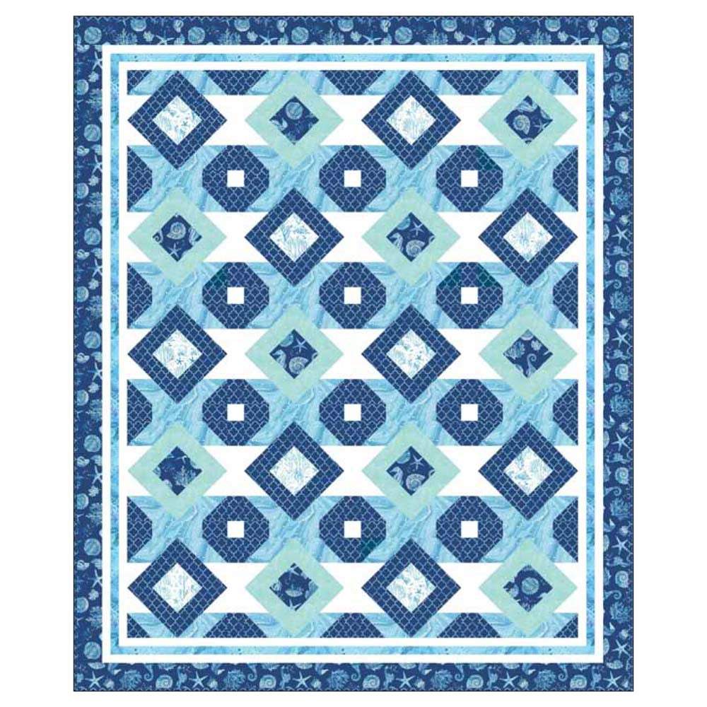 P&B Textiles - Coastal Living Quilt Pattern - FREE download