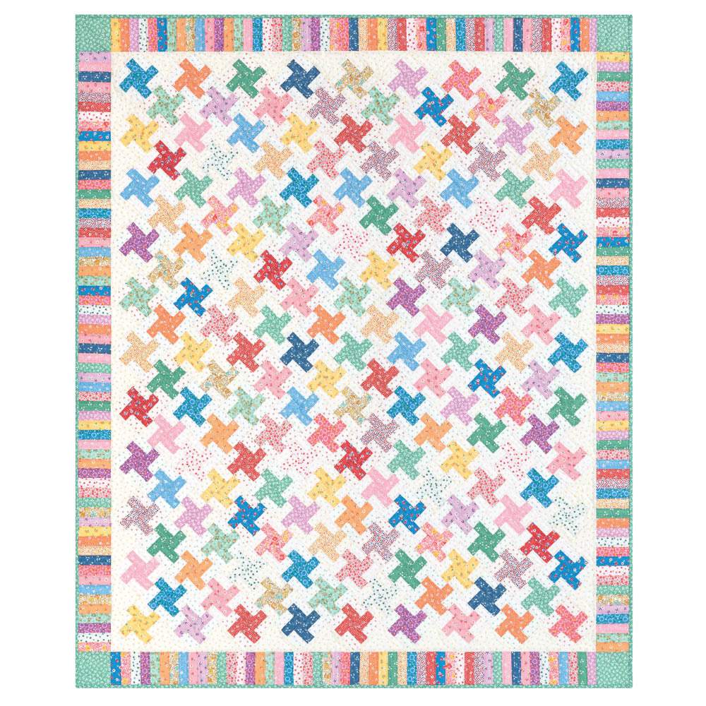 Robert Kaufman - Whirly Twirly Quilt pattern - FREE download