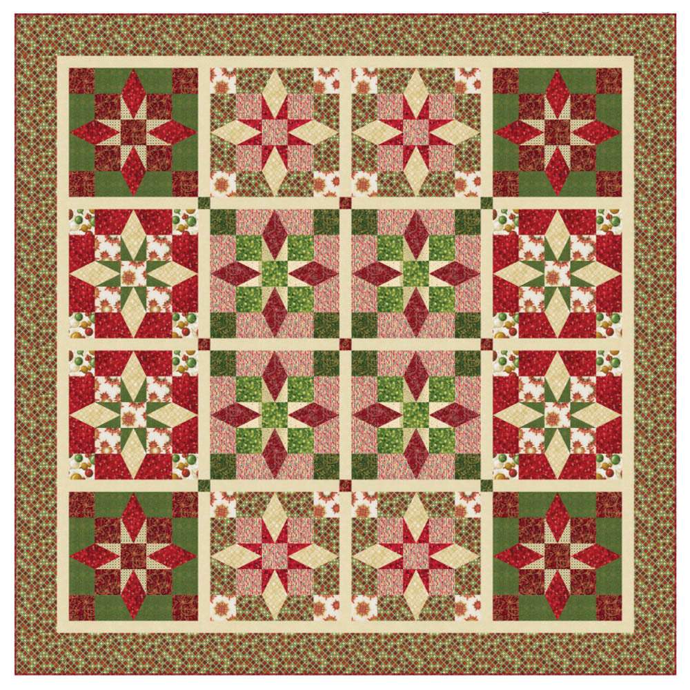 Robert Kaufman - Starry Night Quilt pattern - FREE download