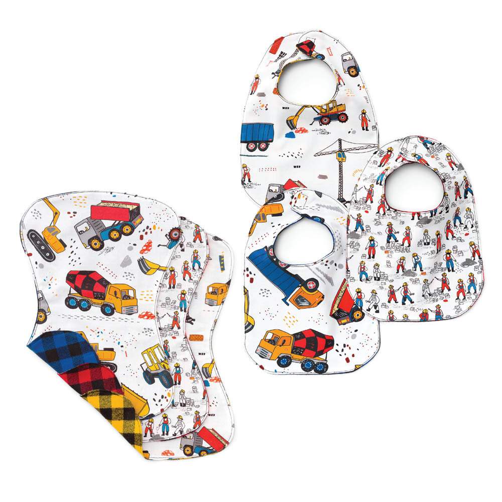 Robert Kaufman - Simple Bib Burp Cloth pattern - FREE download