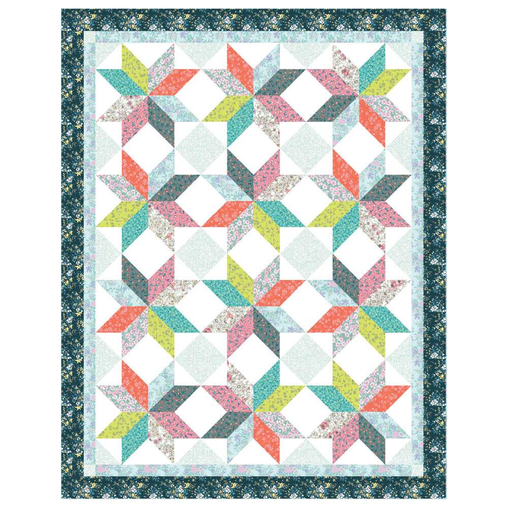 Robert Kaufman - Pennys Stars Quilt pattern - FREE download