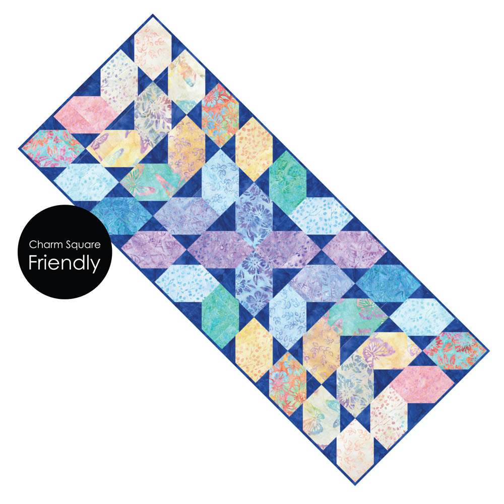 Robert Kaufman - Mini Petals Runner pattern - FREE download