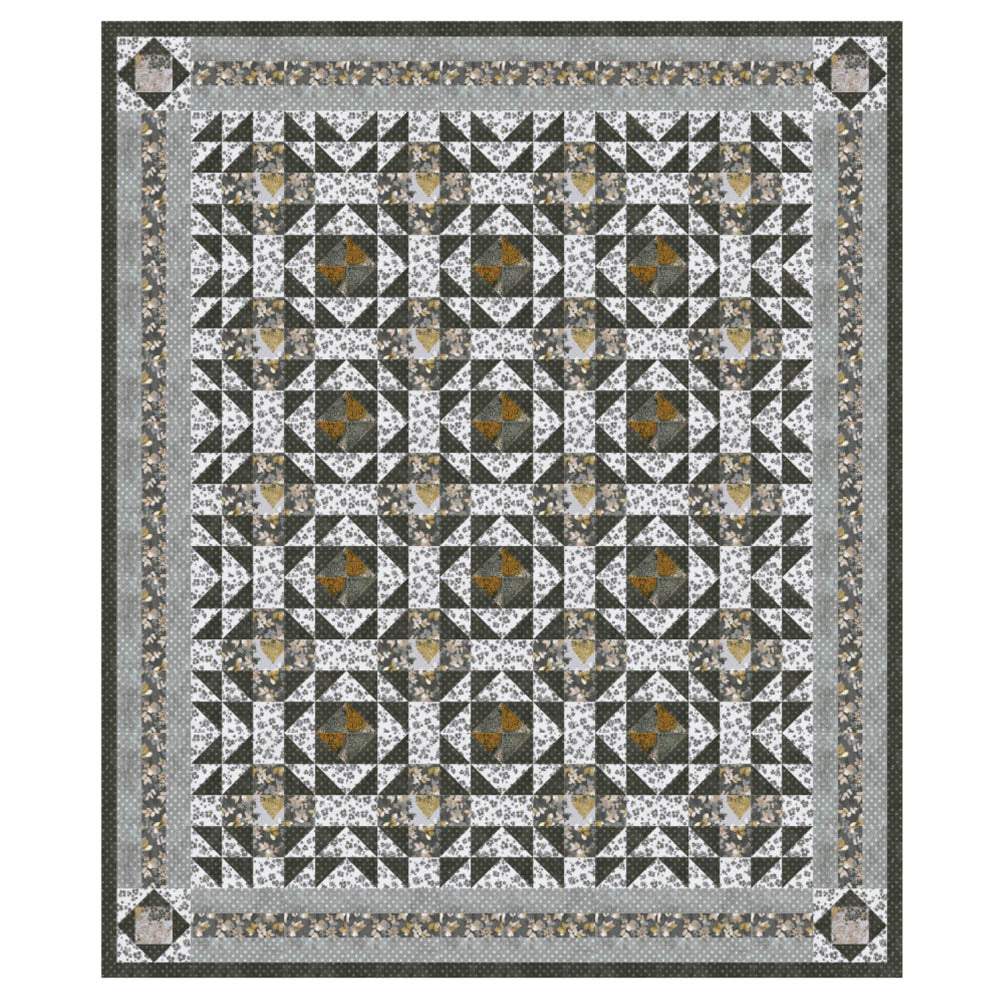 Robert Kaufman - Lilypad Quilt pattern - FREE download