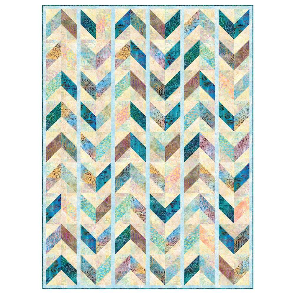 Robert Kaufman - Floating Geese Quilt pattern - FREE download