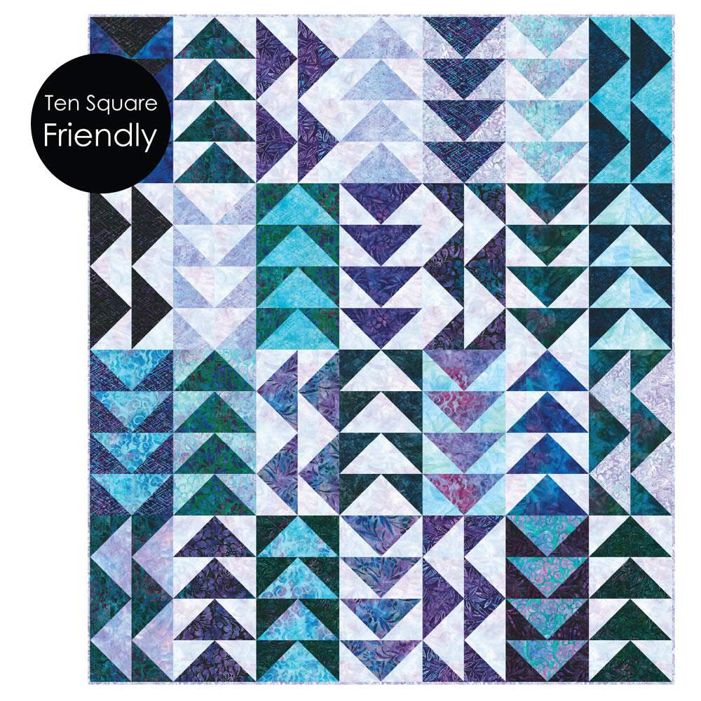Robert Kaufman - Flapping Geese Quilt pattern - FREE download