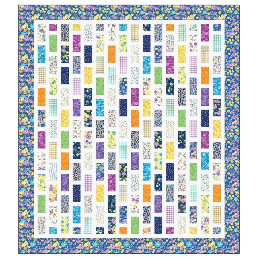 Robert Kaufman - Charming Path Quilt pattern - FREE download