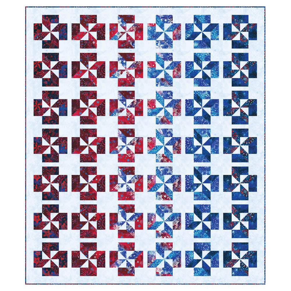 Robert Kaufman - Whirling Sparks Pattern - FREE download