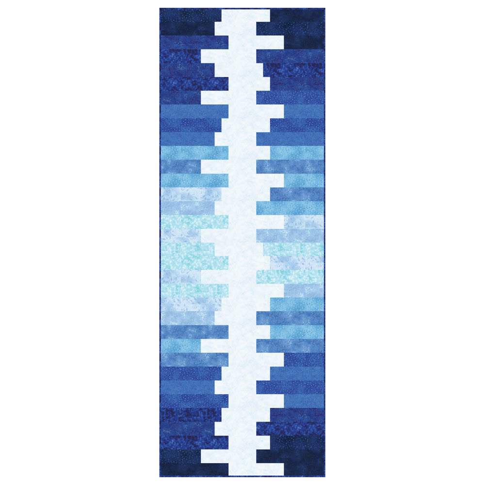 Robert Kaufman - Stacked Strips Runner Pattern - FREE download