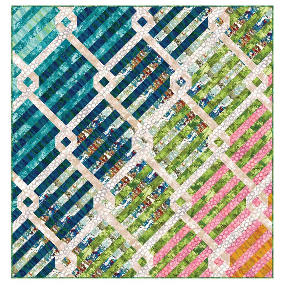 Robert Kaufman - On the Fence Pattern - FREE download