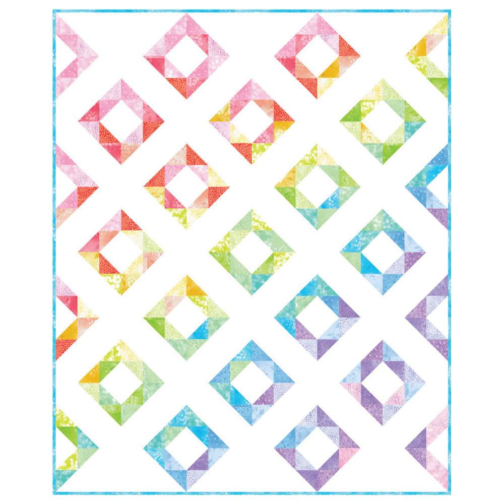 Robert Kaufman - Mini Diamond Dance Pattern - FREE download