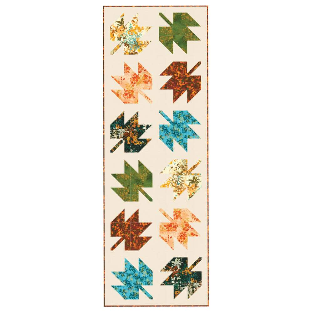 Robert Kaufman - Autumn Falls Runner Pattern - FREE download