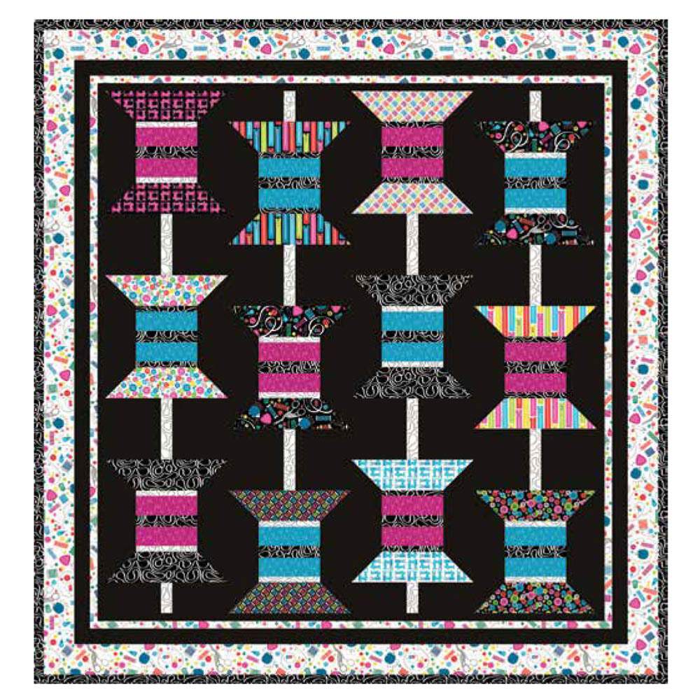 Studio-e - Sew Much Fun Quilt pattern - FREE download