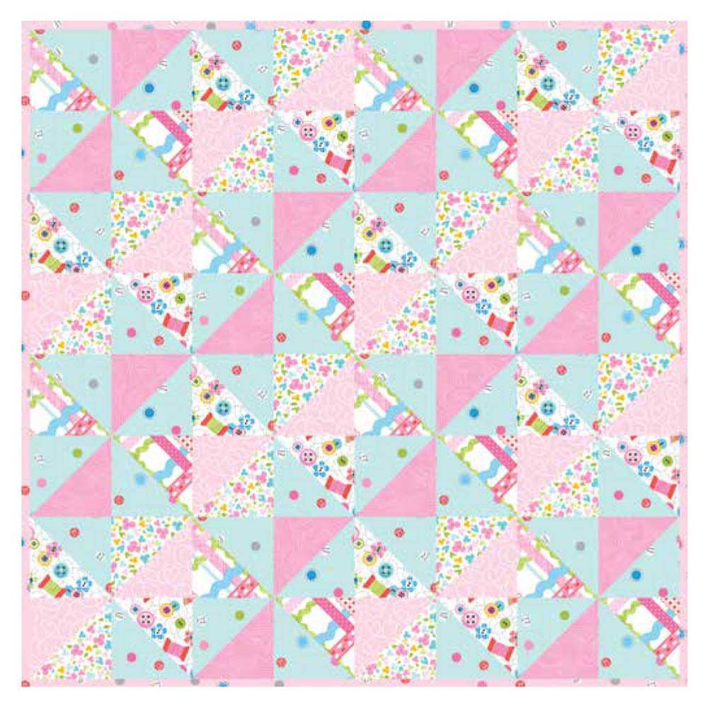 Studio-e - Sew Kind Doll Quilt pattern - FREE download