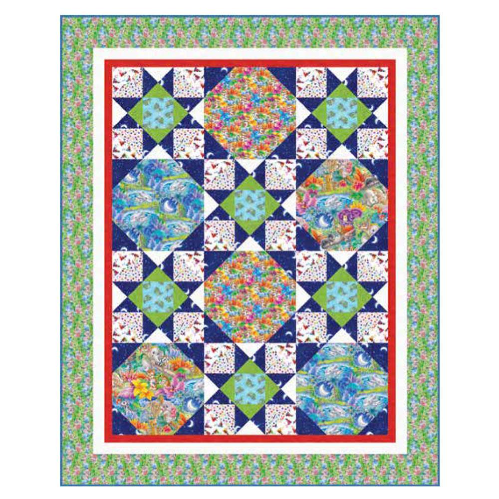 Studio-e - Painting the World Quilt  Pattern - FREE download