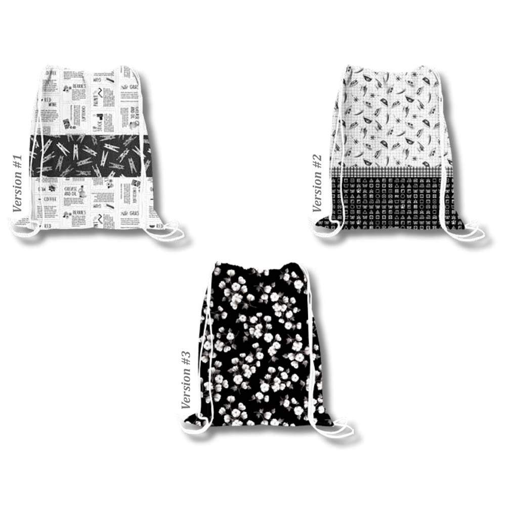 Studio-e - Laundry Room Drawstring Bag Pattern - FREE download