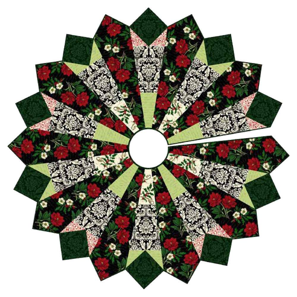 Studio-e - Joyeux Noel Tree Skirt Pattern - FREE download