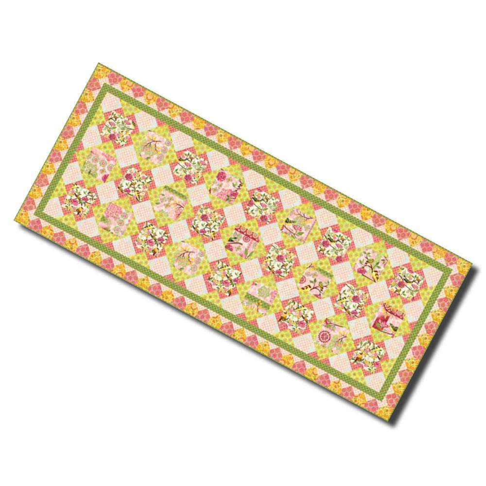Studio-e - Jardiniere Table Runner pattern - FREE download