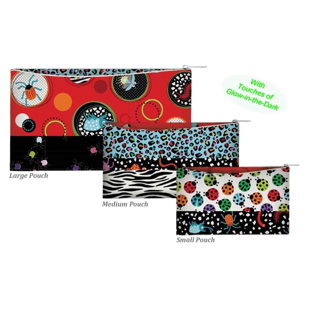 Studio-e - Im Buggin Out Pouches Pattern - FREE download