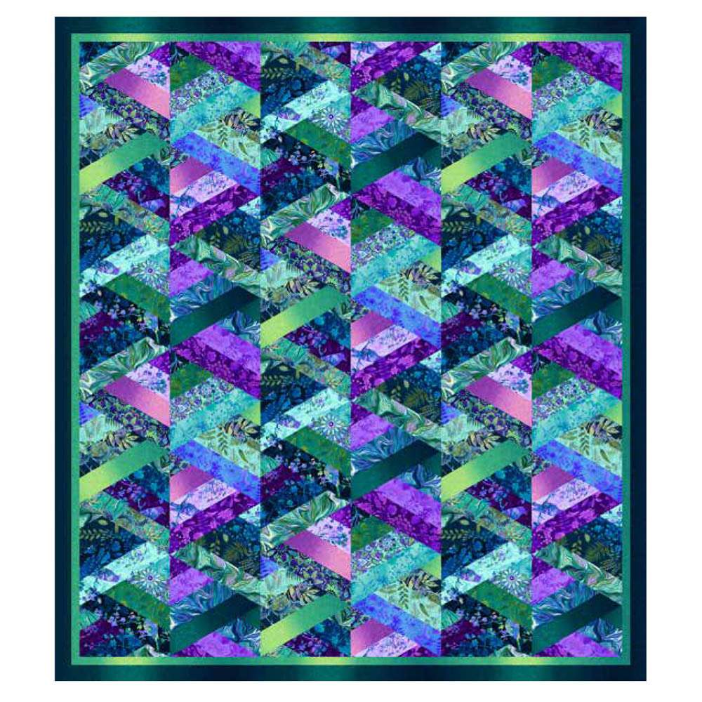Studio-e - Feather and Flora Quilt Pattern - FREE download