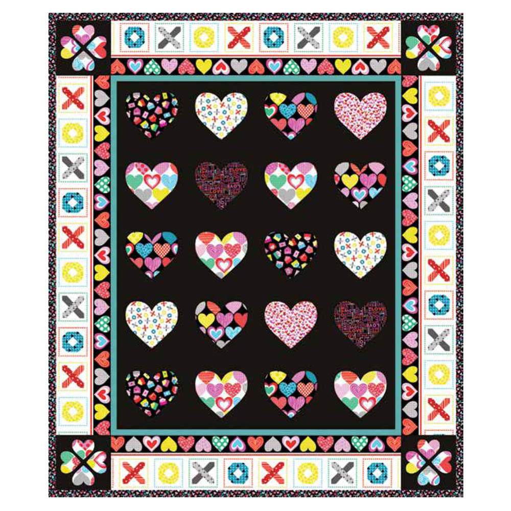 Studio-e - Big Love Quilt pattern - FREE download