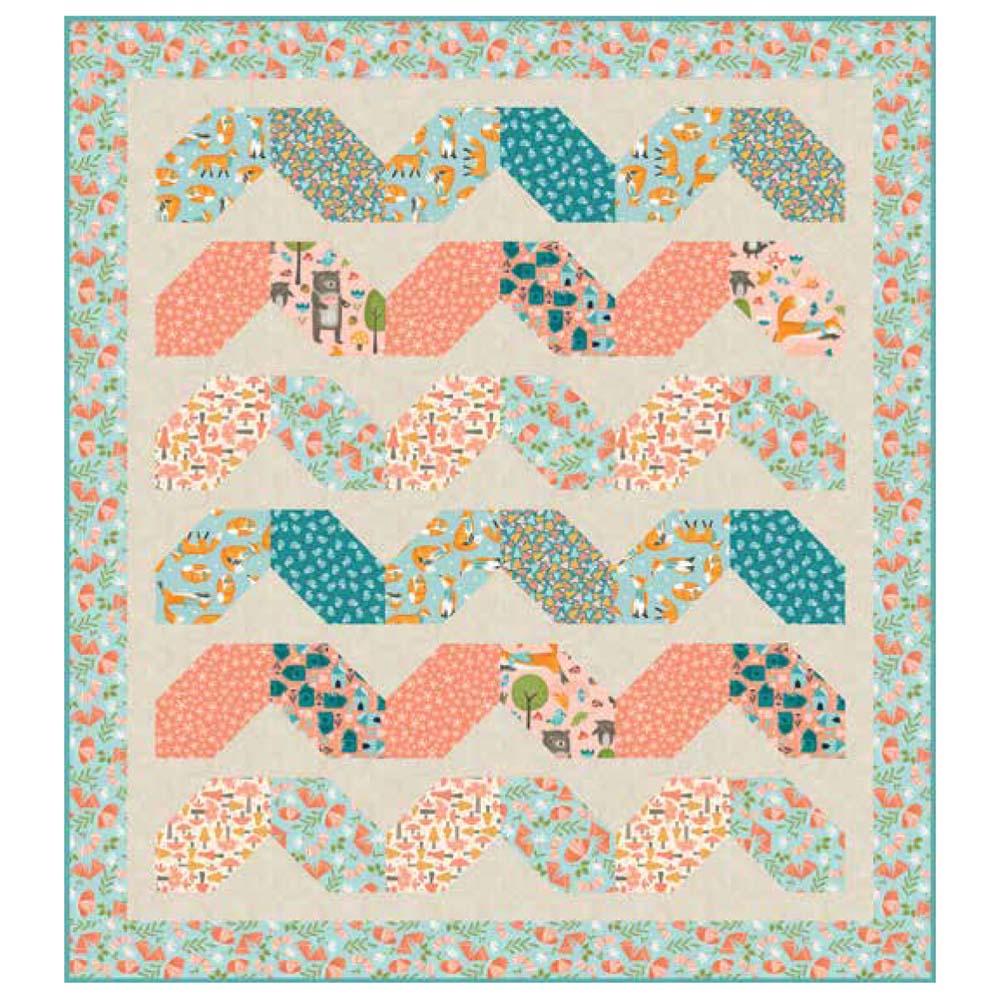Studio-e - Welcome to the Neighborwood Quilt 2 Pattern - FREE download