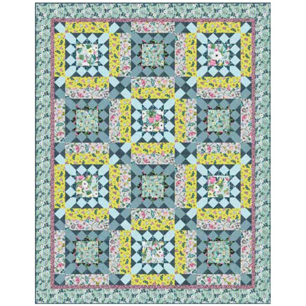 Studio-e - Tropical Menagerie Quilt 2 Pattern - FREE download