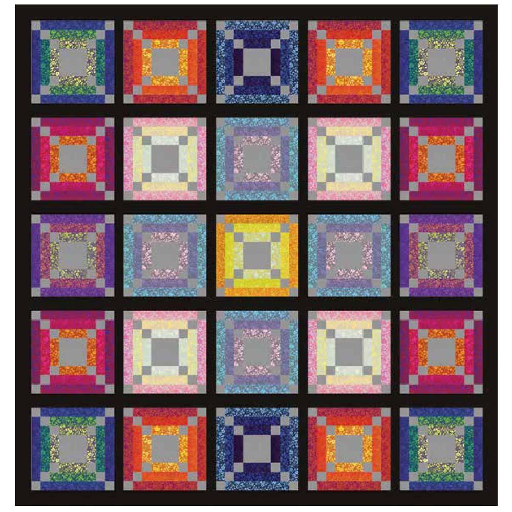 Studio-e - Shade Garden Quilt 1 Pattern - FREE download