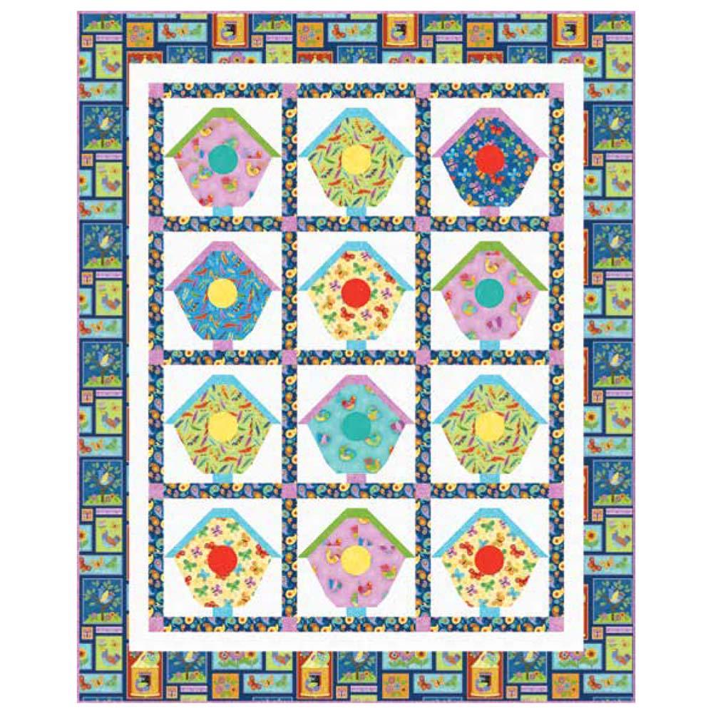 Studio-e - Flight of Fancy Quilt 2 Pattern - FREE download