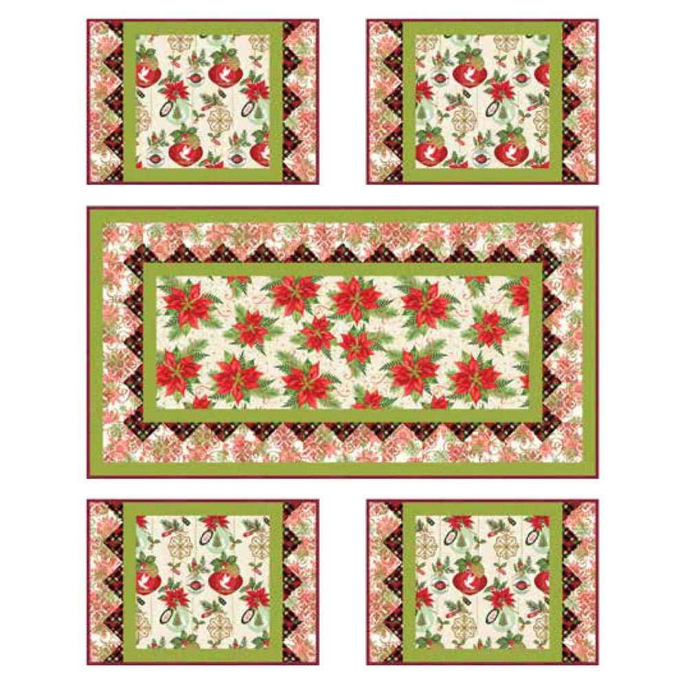 Studio-e - Christmas Village Table Set Pattern - FREE download